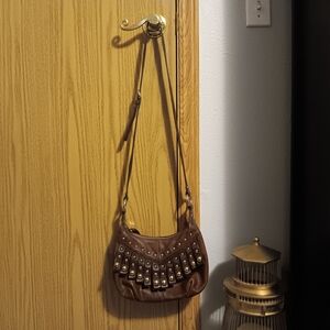 B. Makowsky Studded Fringe Bag